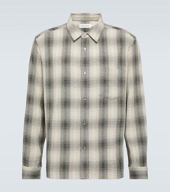 Baja tartan cotton shirt | Frame