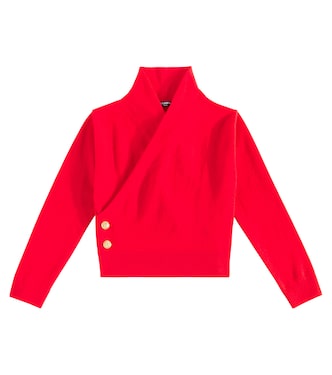 Wool-blend sweater | Balmain Kids