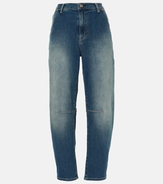 High-Rise Barrel Jeans | AG Jeans