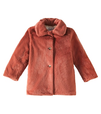 Doogie faux fur coat | Bonpoint