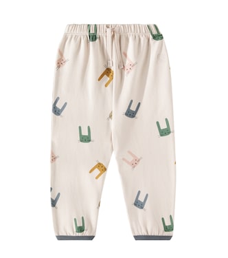 Baby Loup printed cotton-blend sweatpants | Liewood
