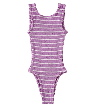 Classic striped swimsuit | Hunza G Kids
