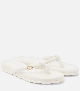 Juno leather thong sandals | Gianvito Rossi