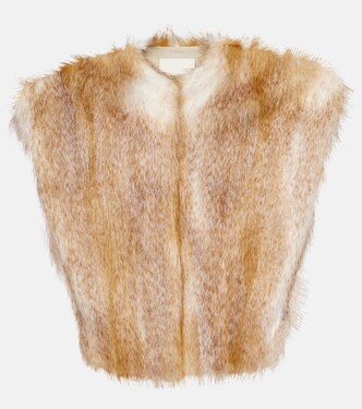 Alexina faux fur vest | Isabel Marant