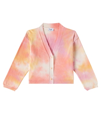 Tie-dye cotton cardigan | Il Gufo