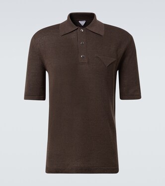 Polohemd aus Leinen und Baumwolle | Bottega Veneta