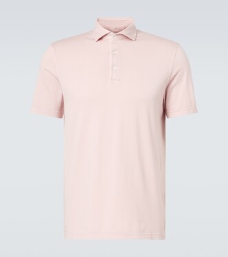 Polohemd Zero aus Baumwoll-Jersey | Fedeli