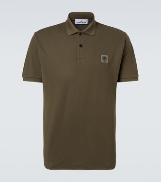 Polo Compass in cotone piqué | Stone Island