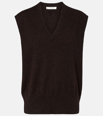 Levi cashmere sweater vest | The Row