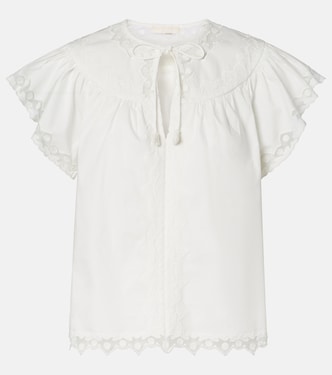 Effie embroidered cotton top | Ulla Johnson