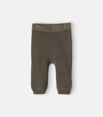 Baby Luca ribbed-knit cotton pants | Donsje