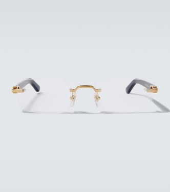 Signature C De Cartier rectangular glasses | Cartier Eyewear Collection
