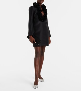 gucci silk mini dress Silk Mini Dress