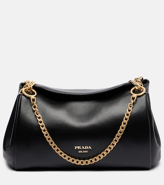 Tumulte leather shoulder bag | Prada