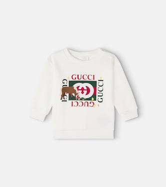 X Euan Roberts Baby Sweatshirt aus Baumwoll-Jersey | Gucci Kids