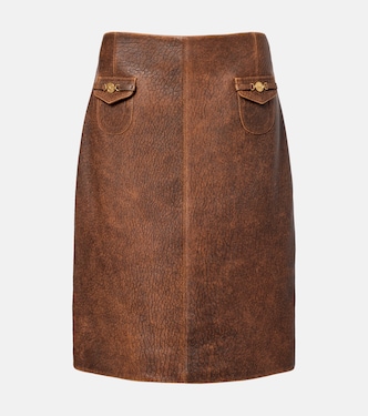 Gonna midi in pelle | Chloé