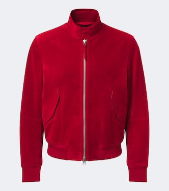 Harrington suede jacket | Tom Ford