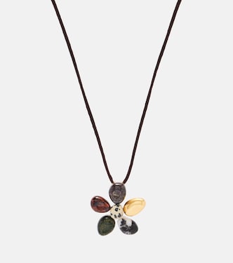 Norma 16kt gold-plated pendant necklace | Zimmermann