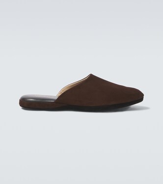 Suede slippers | Charvet