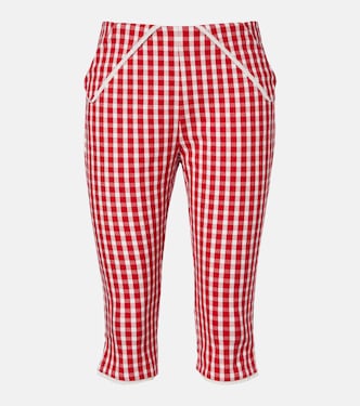 Caprihose Ebony aus einem Baumwollgemisch | Posse