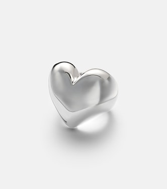 Ring Puffy Heart, rhodiniert | Jennifer Fisher