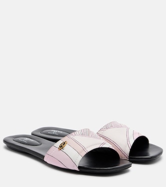 Yummy Iride twill slides | Pucci