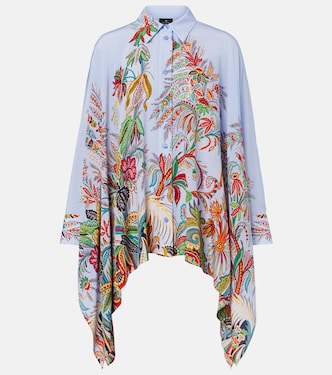 Floral silk blouse | Etro