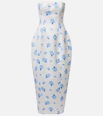 Jessica floral bustier gown | Leo Lin