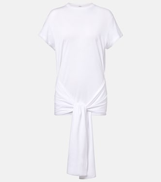 Tie-waist jersey top | Toteme