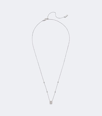 Joy 18kt white gold pendant necklace with diamonds | Messika