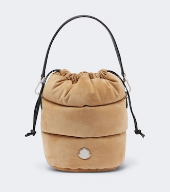 Bucket Bag Caradoc Small aus Veloursleder | Moncler