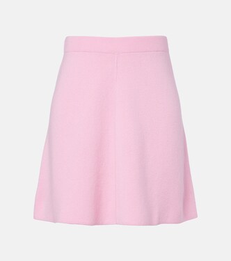 Wool and cashmere miniskirt | Jardin des Orangers