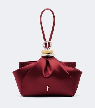 Sabrina Small satin top-handle bag | Christian Louboutin