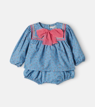Bébé – Ensemble Zoe en coton à fleurs | Bebe Organic