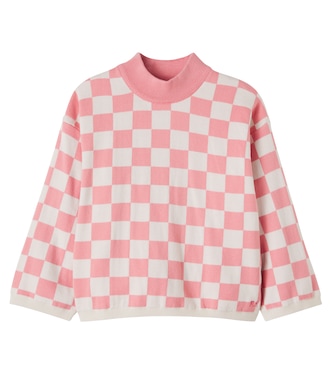 Pullover in cotone a quadri | Mini Rodini