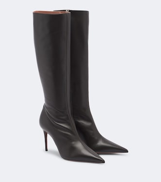 Vera leather knee-high boots | Paris Texas
