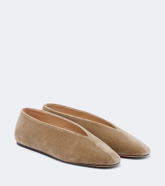Olympia velvet ballet flats | Le Monde Béryl