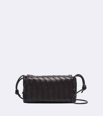 Notturno Mini leather crossbody bag | Bottega Veneta
