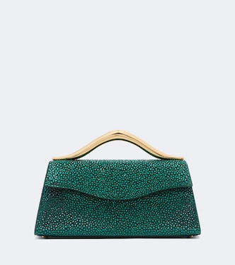 Petit Wave embellished top-handle bag | Elie Saab