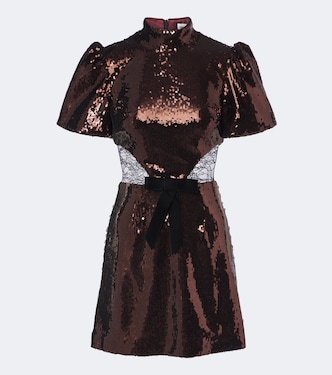 Cece cutout sequined minidress | Rebecca Vallance