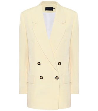 Double-breasted twill blazer | Proenza Schouler
