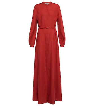 Robe longue Massey en lin | Gabriela Hearst