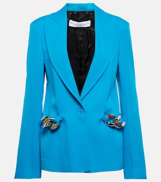 Chain-embellished blazer | JW Anderson