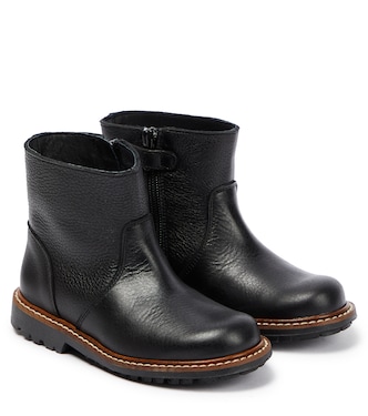 Leather ankle boots | Bonpoint