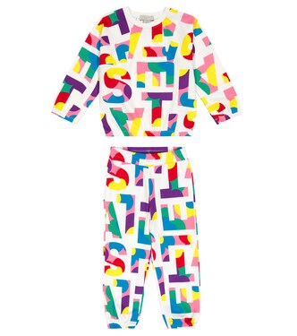 Ensemble de survêtement imprimé en coton | Stella McCartney Kids