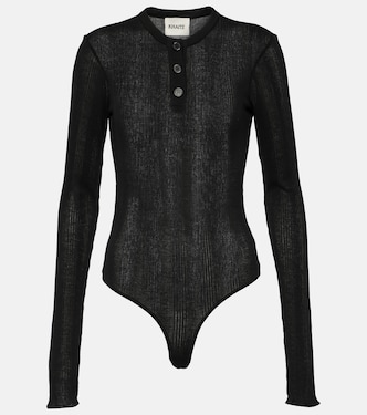 Janelle cotton-blend jersey bodysuit | Khaite