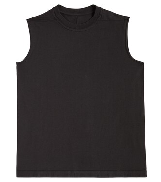 Tarp cotton jersey tank top | Rick Owens Kids