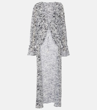 Robe de plage à imprimé zèbre | Bananhot