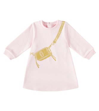 Baby printed cotton-blend jersey dress | Marc Jacobs Kids