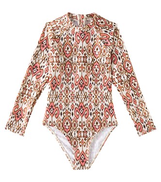 Wylie printed rashguard top | Zimmermann Kids